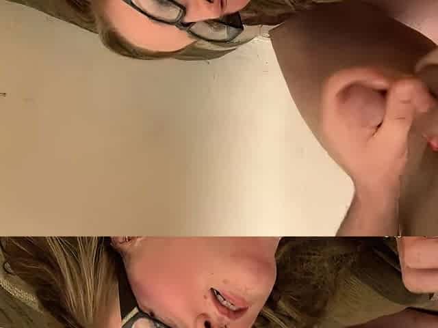 Real amateur facial teen