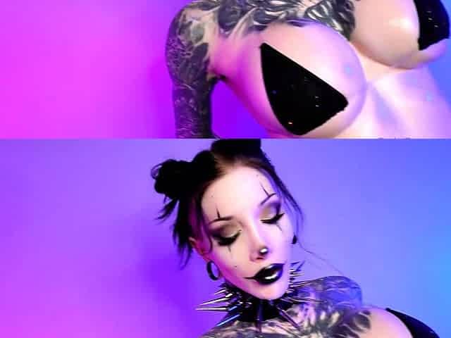 Busty brunette with big boobs rides cock