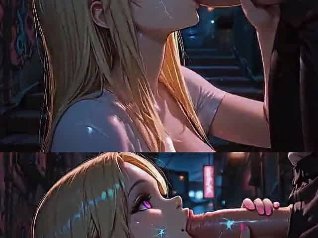 ATKINS HENTAI HEAVEN - Insatiable Cutie Gets Pounded Hard In A Back Alley - [AI]