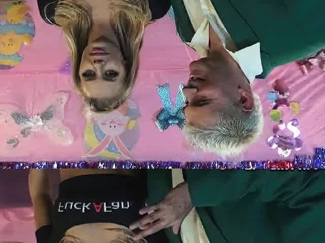 Sexy Blonde Nicole Anniston fucks her fan Rusty