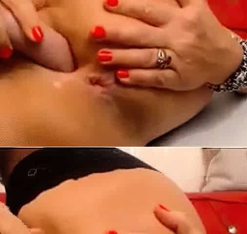 Blonde Cougar Plays with Sex Toy on Webcam