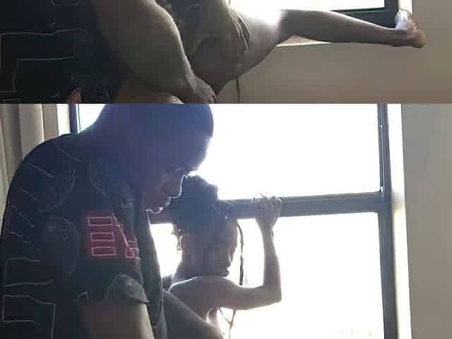 18yo Black Amateur Doggy Style Creampie