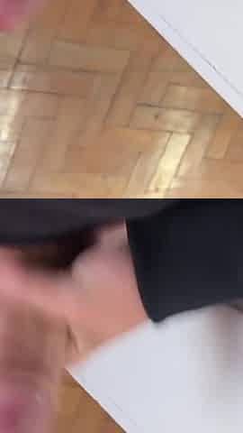 Camila Vegas Voyeur Interrupted Cleaning - Surprise on the Face and Butt (complete)