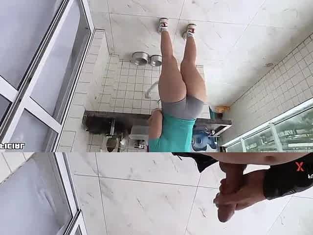 I hired this maid, that babe came in with these little shorts on, I went mad