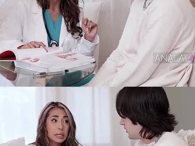 Dr Luna Latin chick Crosses Boundaries Does Anal With Step SON