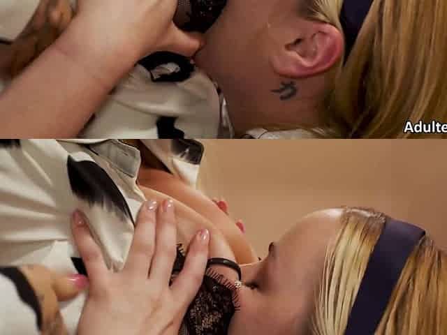Teacher Kali Roses & Teen Student Zoey Uso Lesbian School Rendezvous