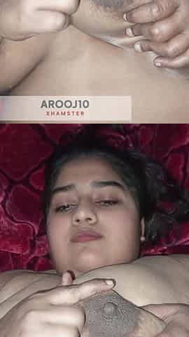 Horny Desi Girl with Massive Natural Breasts Solo Pleasure Video