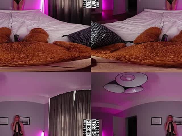 Model Cinty Teddy First Time Ordering Girl To His Home - PlushiesVR