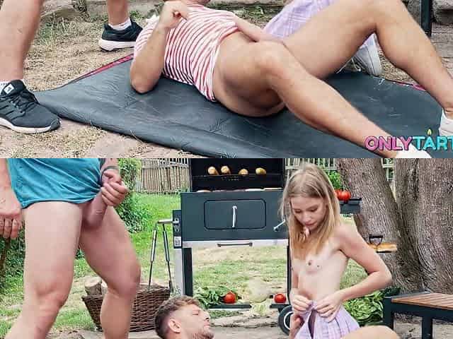 Maya Sinn Doesnt Shy Away From Tasting Her Stepbrothers Sausage