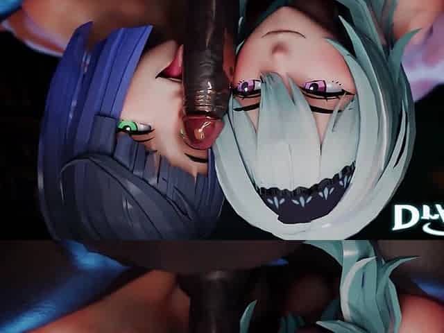 Yelan X Eula Loop Version Cum on Mouth Hilichurl Cum Swap Cum Kiss Full Genshin Impact Sex Dragk
