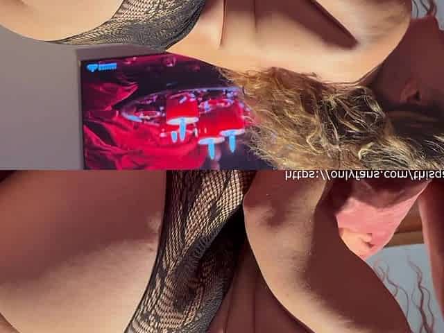 Getting a Big Cumshot on My Ass After Making My Hubby a Cuckold!!