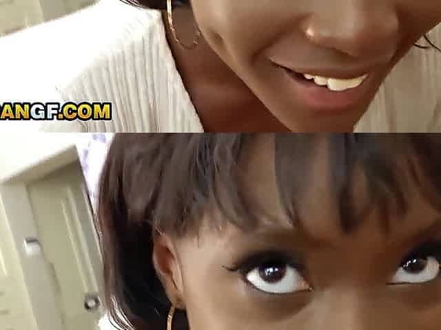 Cute Ebony Girlfriend Entreats For Anal During the time that Im Screwing Her Brains Out