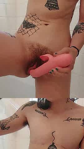 Ftm testing out a recent toy