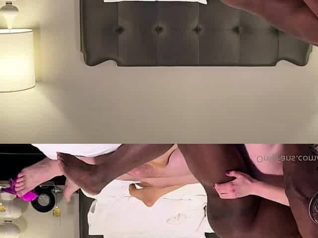 Beautiful brunettes crazy hardcore massage