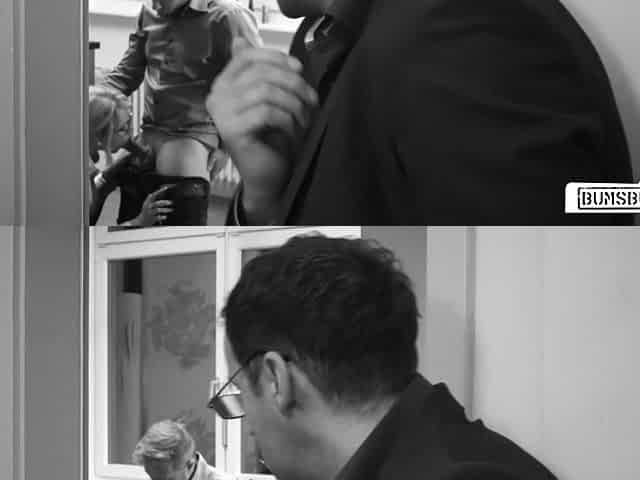 Mr Big's Blonde Allure Sparks Intense Passion in German Office