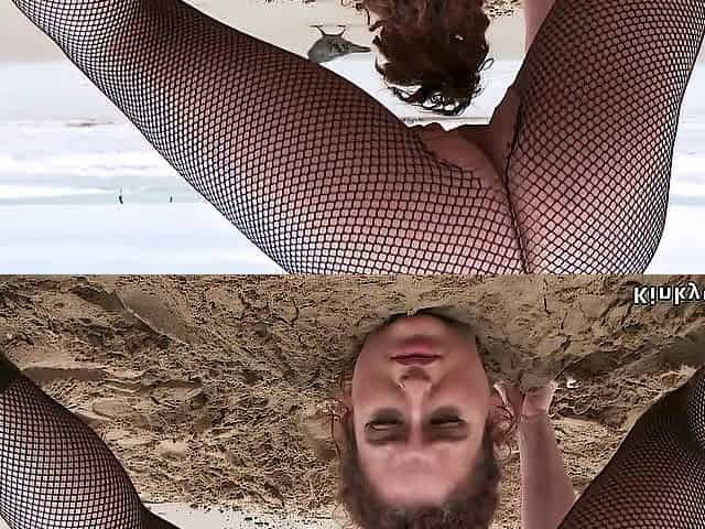 Cadence Lux - Big Beautiful Woman Whore Got Piss Buried On The Beach