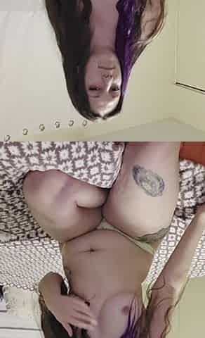 Hotty bangs her vagina