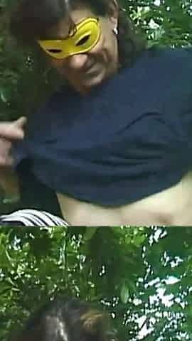 Wild Sudden Amteur Love Outdoor!