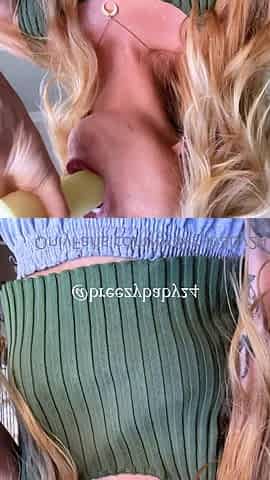 Busty milf horny solo toy time