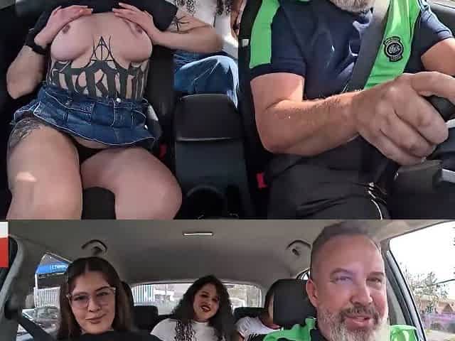 Model Infinitha Hitchhiked In Santiago, Chile And Sucked On The Town Streets