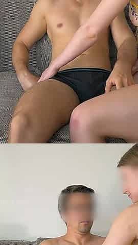 Bestie Got Cum on Ass in Front of Wife Cuckold Enjoying Masturbation, Cowgirl, Reverse Cowgirl, Big Ass Doggy - Programmerswife