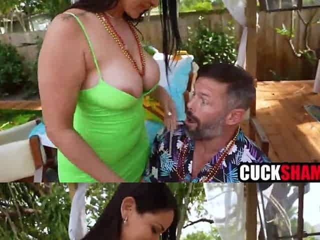 Overweight butt wife cucking hubby on cinco de mayo