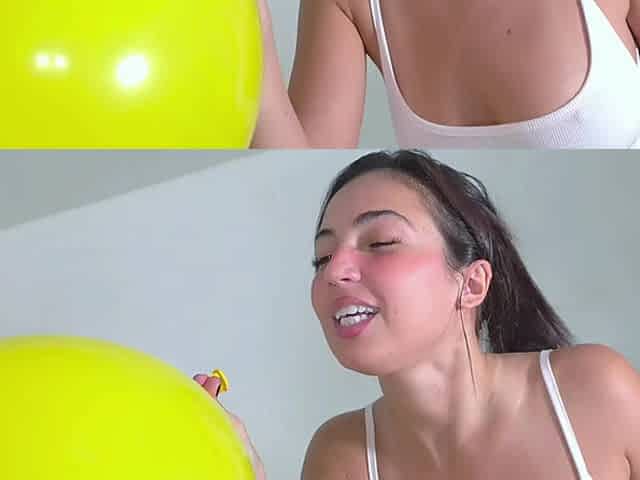 Sit to Pop Balloon Workout with Mira Luv 4K