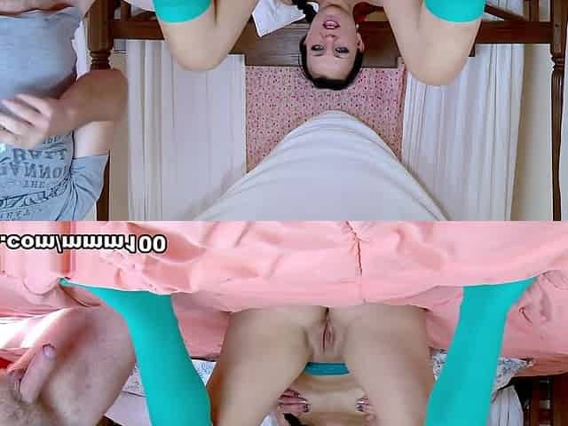 SexTape on the bed with French beauty Natacha Guapa - MMM100