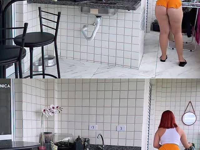 I hired this maid... and ended up fucking her massive butt.