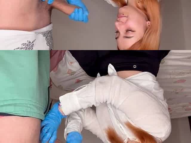 Slut In Medgloves Jerks Me Off And Blowjob With Verified Amateurs