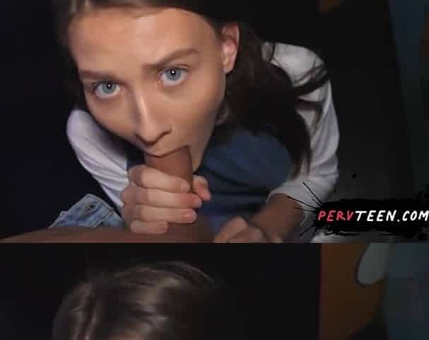 Sneaky Sex with Butt Perv Teen in Public