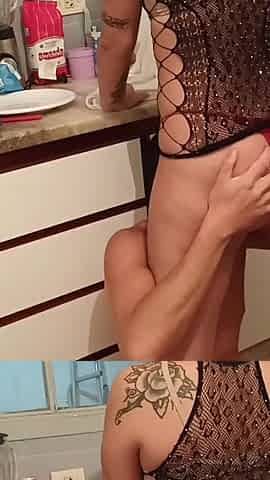 Clip - My Stepfather Seems to Guess That I Really Enjoy His Nightly Visits in the Kitchen