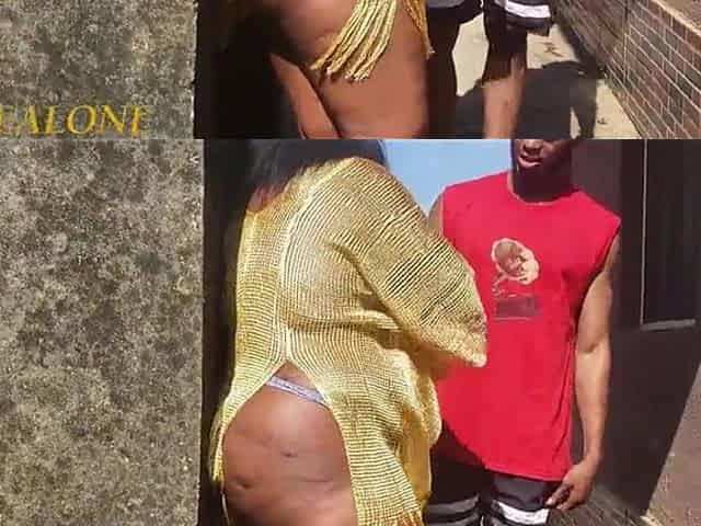 Big Fat Ass Versus Big Fat Cock. Neighbors Battle Part 1