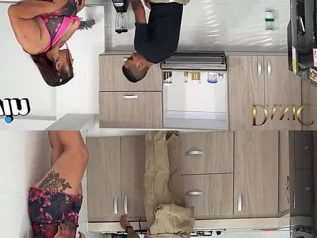 Technical service ends in great screwing and spunk flow on her giant booty