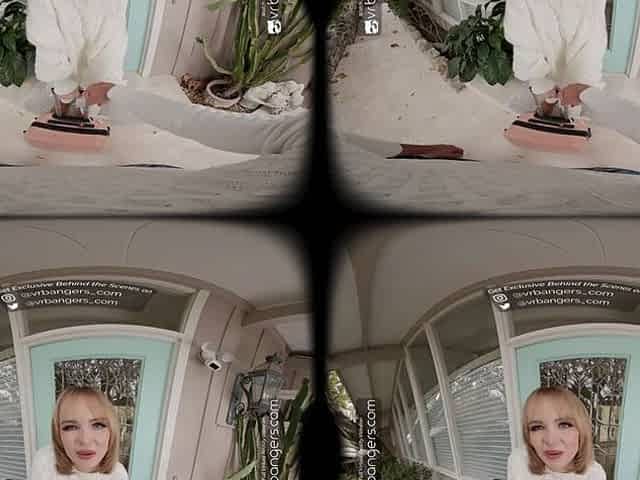 VR Bangers: Hawt Blond Sucks And Bangs During Romantic Getaway In A Country Cottage - VR Porn