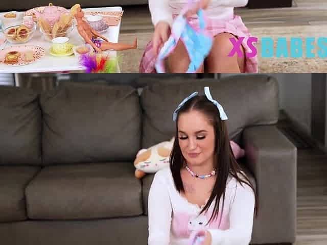 Concupiscent Ken Doll Comes To Life To Screw This Teenie-Bunny Fae, Kai Jaxon