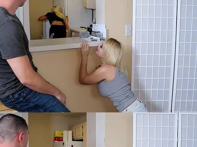Daring Nadia White Bangs Step Bro Undercover
