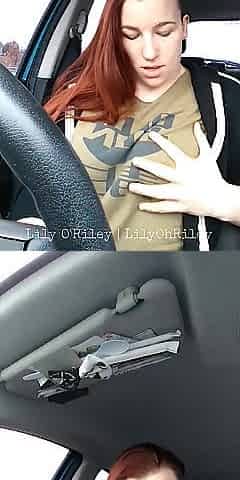 Post-Gym Car Cumming in Leggings