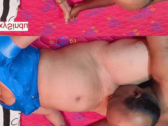 Blue Saree Aunty Homemade Sex