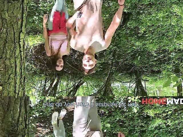 HOMEMADE XXX - Prankish Sakura Hell Outdoor Sextape