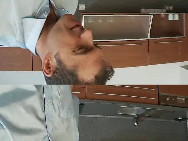 Fucking mom in kitchen