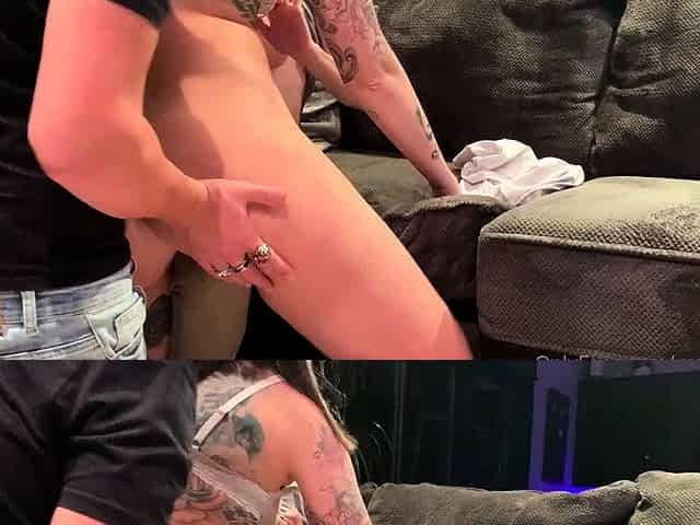 Big ass blowjob threesome