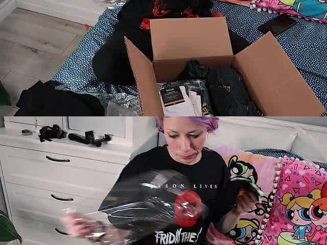 25K SUB PARTICULAR!! - Unboxing, Try On and Sloppy Deepthroat In Cute Fresh Outfit!