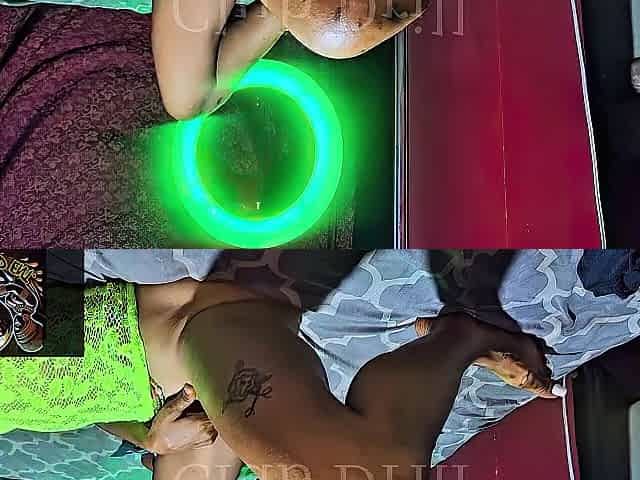 Tapping my LARGE LOVE BUTTON n Fuckin my wet twat so wonderful I SQUIRTED in my FUCKIN FACE OMG