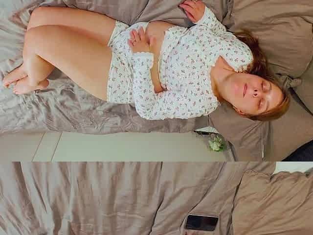 Hot Wife Home Alone Masturbating To Multiple Orgasms