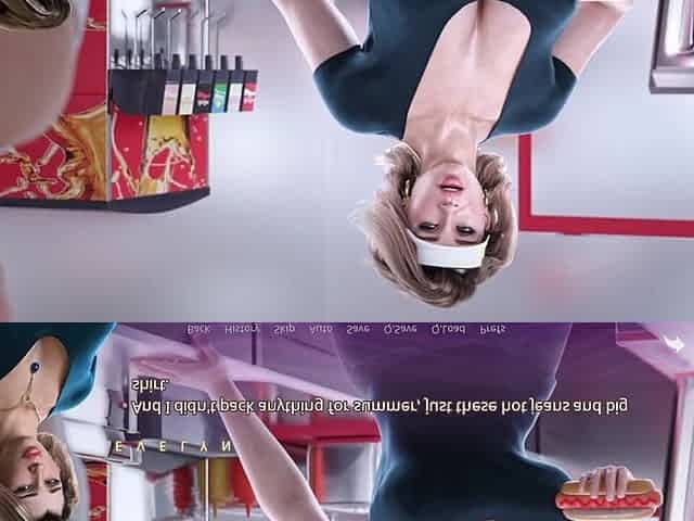 Stepmom Eve Making Hotdog Helping Her From Behind She Feels Happy