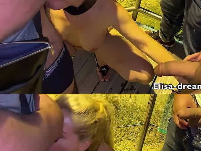 Beautiful Qos Hotwife Elisa Dreams Beach House Blow Bang Serbia