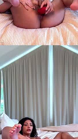 Jasminx Playing With Both Holes Until I Cum All Over