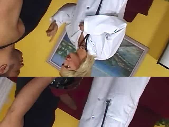 Large Tit Blond Doctor Pleases Patients Biggest BBC