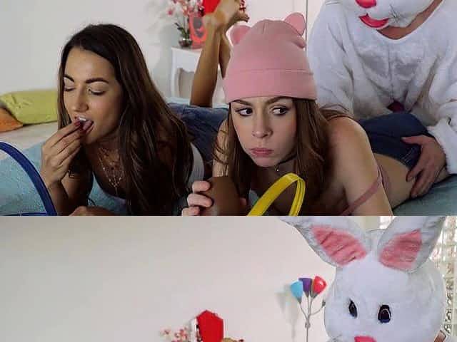 Alex Blake, Lily Adams In Creampie Surprise